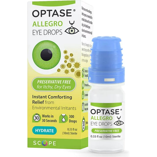 Optase Allegro Eye Drops - Itchy Dry Eye  Preservative Free | ABCGlasses.com