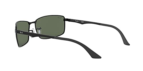 Ray-Ban Men's Rb3498 Rectangular Sunglasses