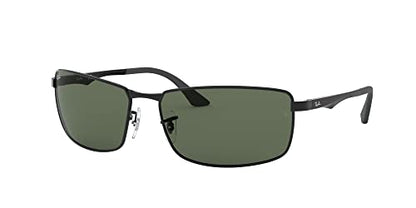 Ray-Ban Men's Rb3498 Rectangular Sunglasses